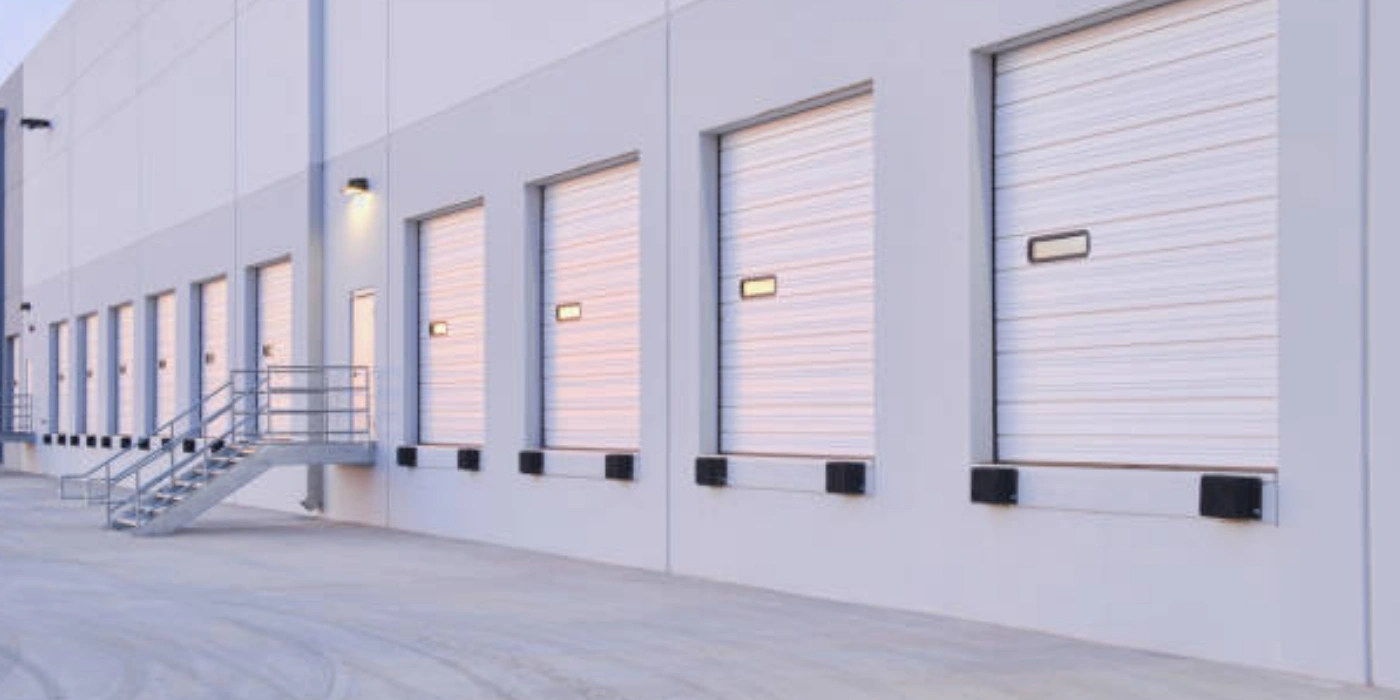 Factory industrial rolling shutters and automated gates